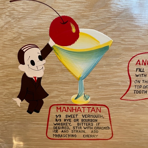 Vintage Bar Trays - Picture 6 of 8